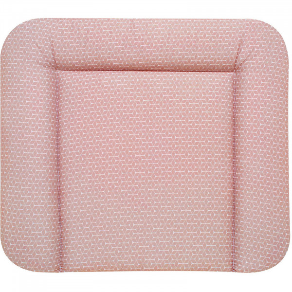 Alvi Wickelauflage Kuschel - 75x85- Raute Rosa Dunkel