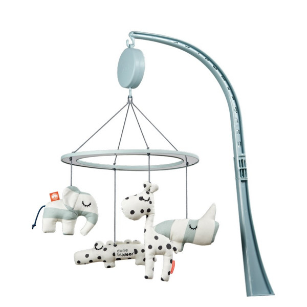 Done by Deer Mobile mit Musik, Deer friends blue