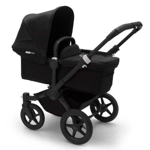 Bugaboo Donkey3 Mono Kombikinderwagen- Schwarz, Schwarz, Schwarz