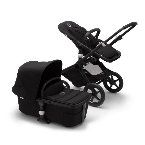 Bugaboo Fox2 Komplett Kombikinderwagen- Schwarz