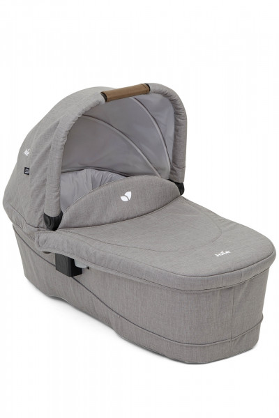 Joie Ramble XL Wanne für Joie Versatrax inkl. Regenverdeck - Gray Flannel