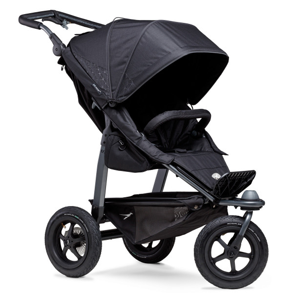 TFK Mono Sportkinderwagen mit Luftrad-Set- Schwarz