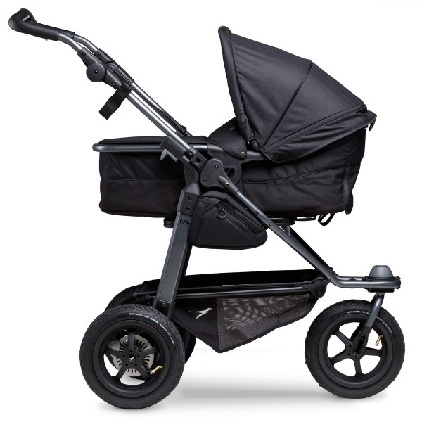 TFK Mono Kombi Kinderwagen mit Luftrad-Set- Schwarz