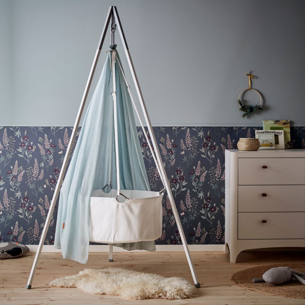 Leander Himmel für Classic Wiege- Dusty Blue